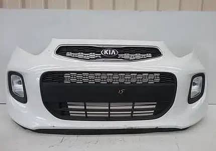 Kia MG Tucson Elantra Sonata headlight bumper bonnet diggi Fog Lights 4