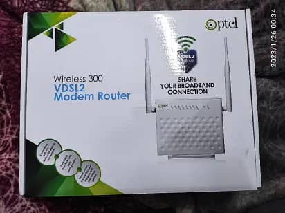 VDSL MODEM PTCL ROUTER NEW || Delivery All Over Pak 0