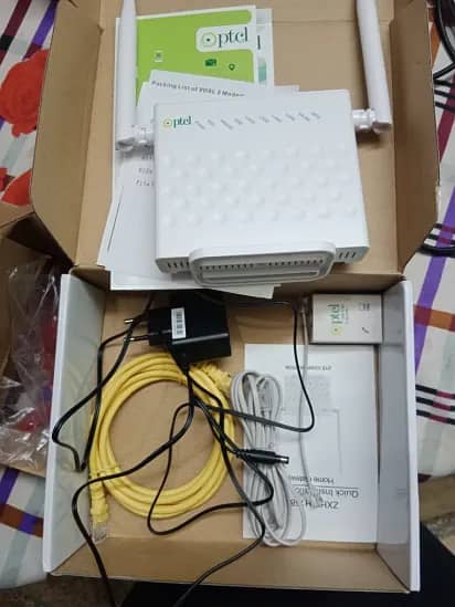 VDSL MODEM PTCL ROUTER NEW || Delivery All Over Pak 2