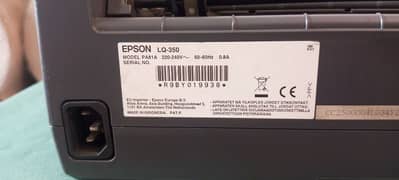 Dot matrix Printer Epson LQ-350 0