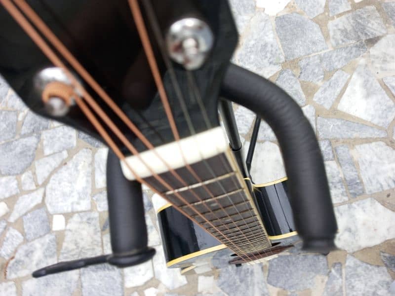 Brand New Acoustic Guitar Black 7