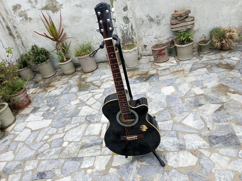 Brand New Acoustic Guitar Black 17