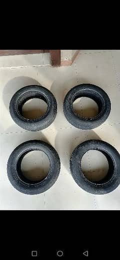 set of 4 Tyres size 195-65-15 Used 0