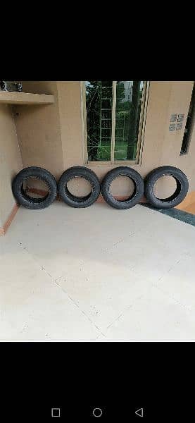 set of 4 Tyres size 195-65-15 Used 4
