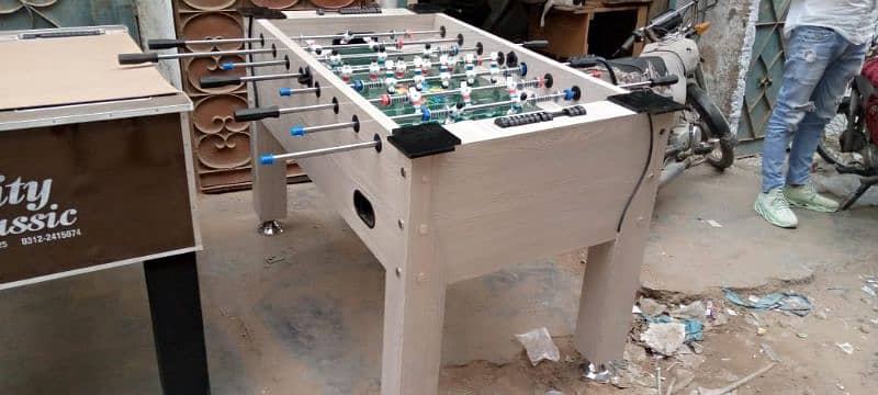 new patty fussball soccer football rod game Table tennis  manufacturer 9