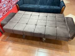 sofa cum bed (sofa +bed)( Molty foam (10 years warranty) (unlimited