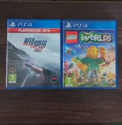 Lego Worlds/NFS Rivals PS4 Games