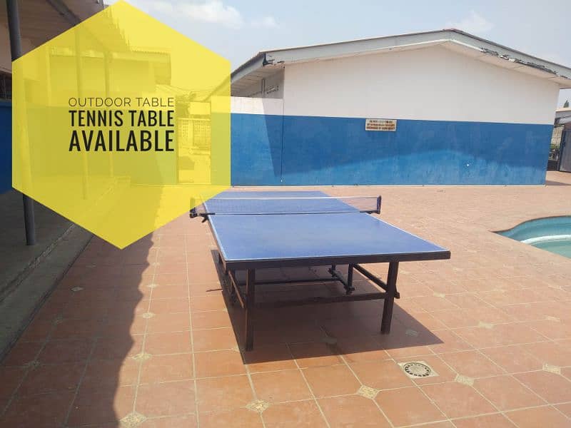 TABLE TENNIS TABLE WATER PROOF 9