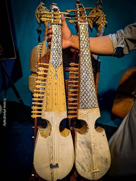 Rabab with accessories (rubab, robab, rapab, sitar) 4