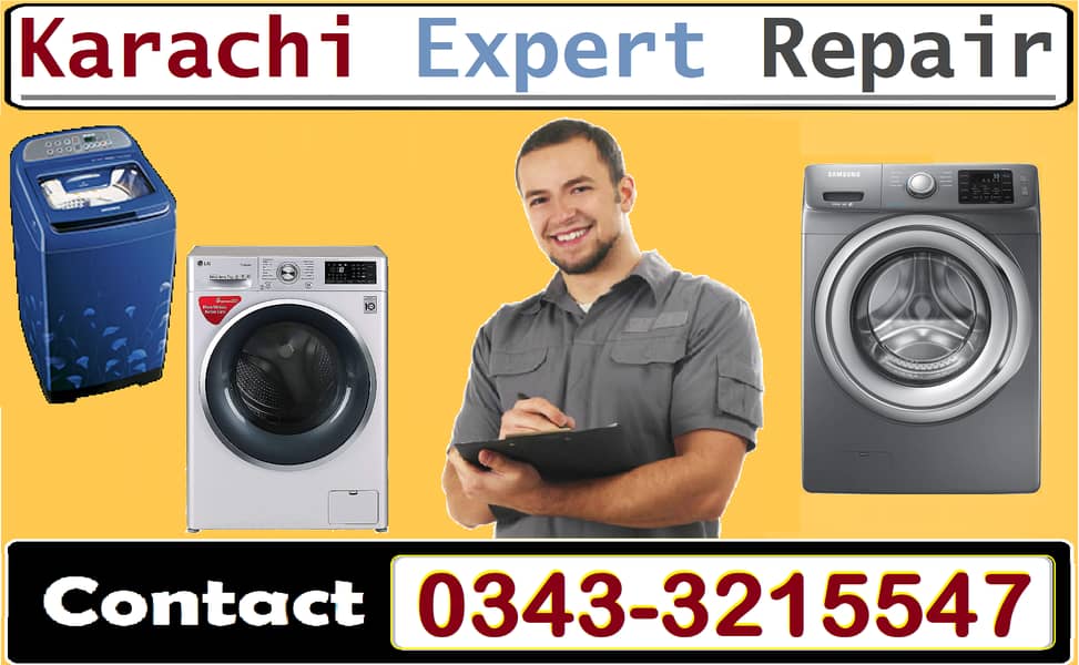 Repair Automatic Washing Machine Service Samsung LG Haier Dawlance ALL 1