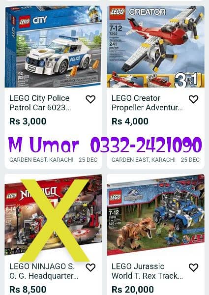 LEGO 3 in 1 Creators Sets for Sale 6