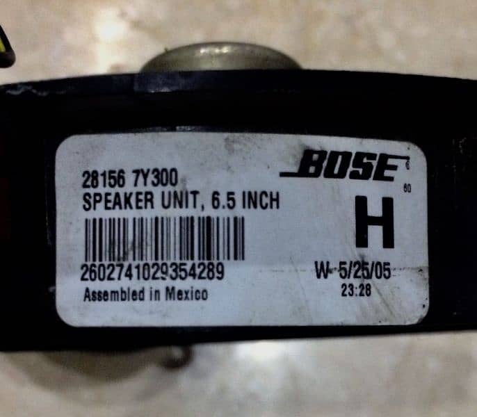 Bose Original Car Doors Speakers 1