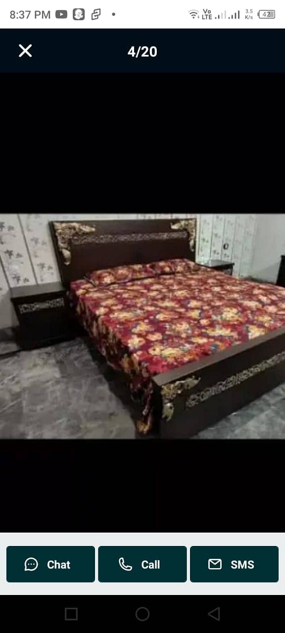 bed set/king size bed/double bed/queen bed 15