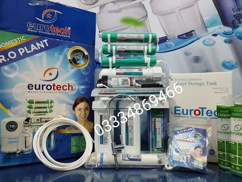 EuroTech Top Selling Taiwan Ro Plant 7 Stage Alkaline water Filter 2