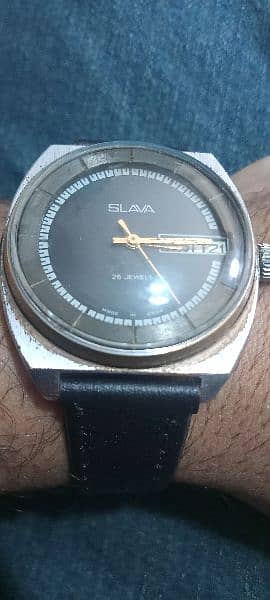 Antique Russian Slava Vintage watch Seiko 5 citizen pocket  West end 4