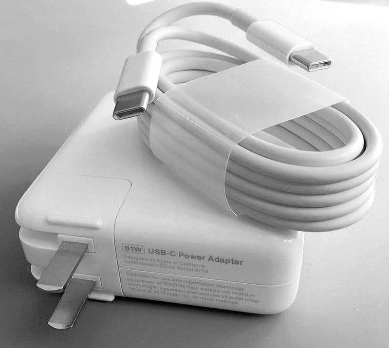 Original 61W USB-C Power Charger Adapter for Apple Mac PRO 13 inch M1 4