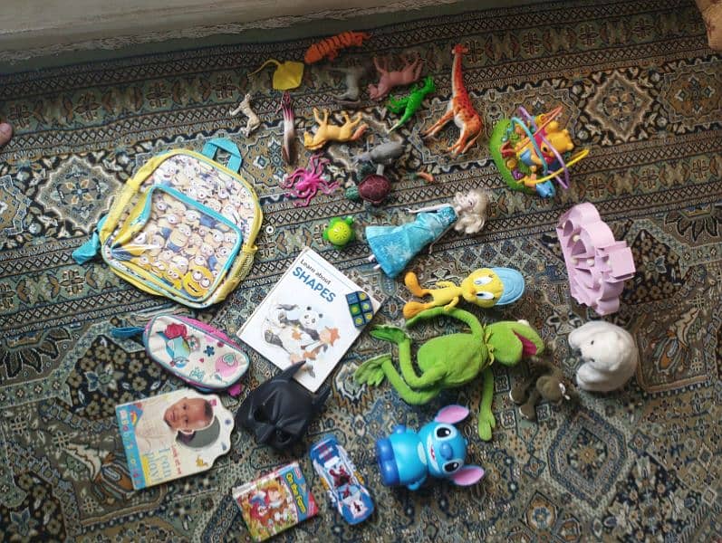 Toys,Bag, stuffed toys,mask, Elsa, etc. . . . 1