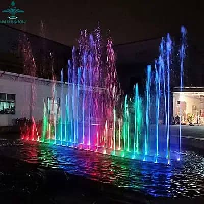 dancing fountain musical fountain led lights under water 1