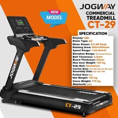 JOGWAY COMMERCIAL TREADMILL CT29 FITNESS MACHINE & GYM EQUIPMENT