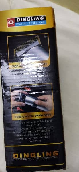 Brand new Dingling hair clipper for sale. 6