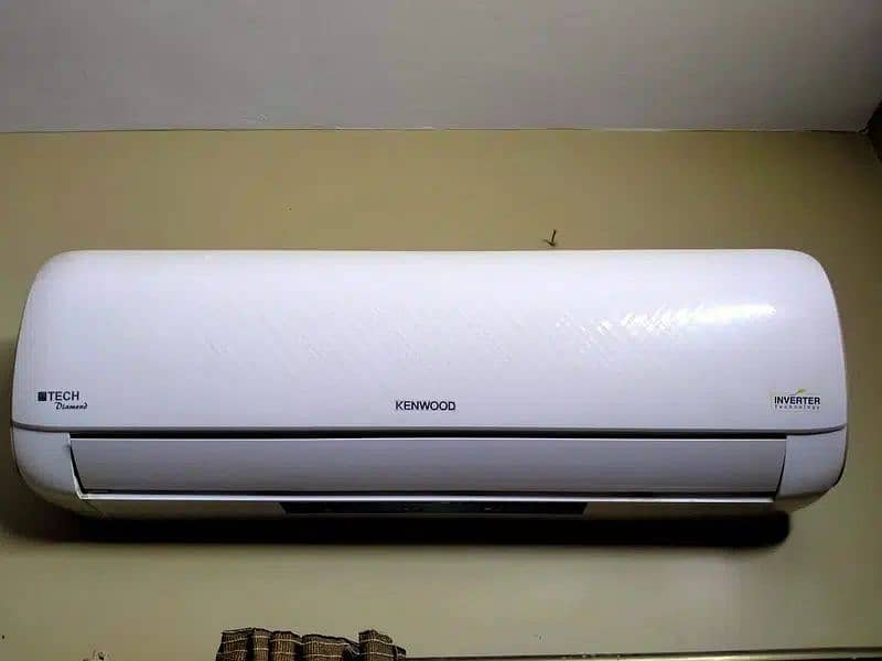 Kenwood 1.5 ton inverter AC heat and cool 0