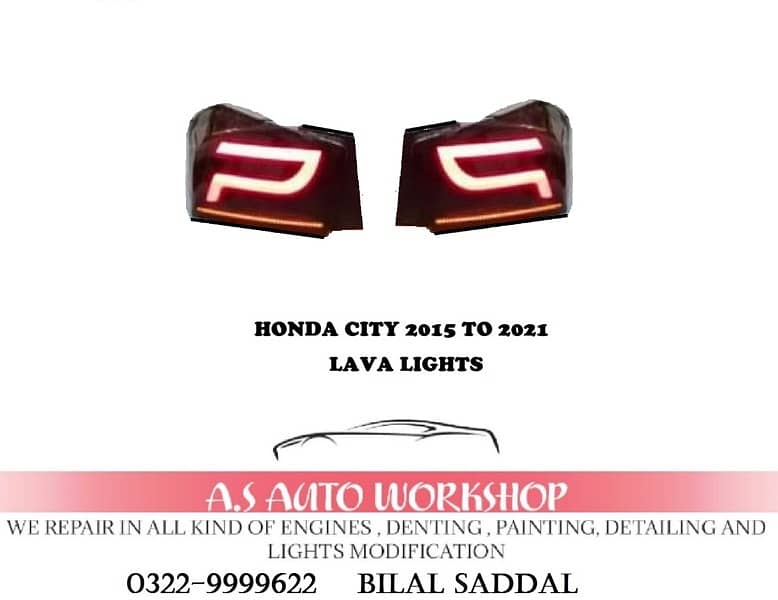 Honda city lava lamp gm conversion 1