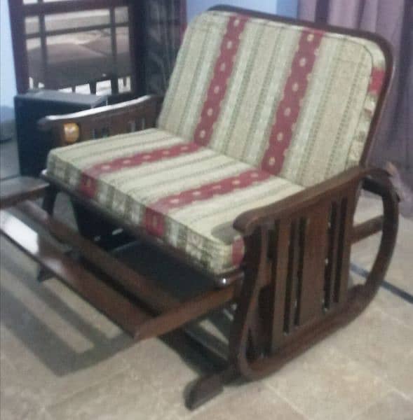 Rocking sofa chair/Relaxing chair Easy chair double seater 2