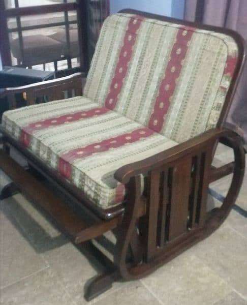 Rocking sofa chair/Relaxing chair Easy chair double seater 3