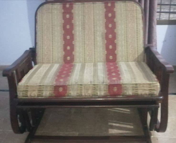 Rocking sofa chair/Relaxing chair Easy chair double seater 5