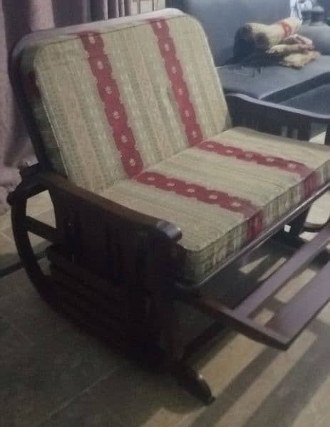 Rocking sofa chair/Relaxing chair Easy chair double seater 7
