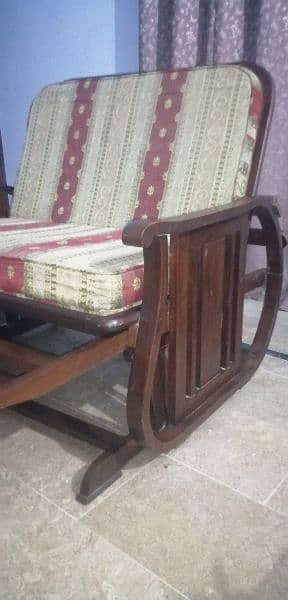 Rocking sofa chair/Relaxing chair Easy chair double seater 9
