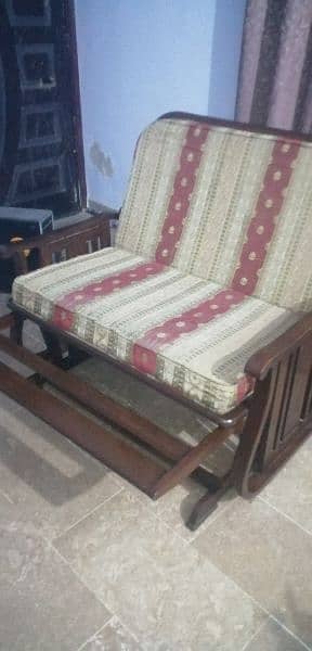 Rocking sofa chair/Relaxing chair Easy chair double seater 10
