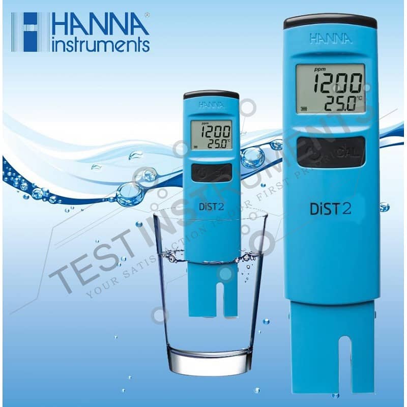 HI98302 HANNA DiST 2 Waterproof TDS Tester In Pakistan 0.00-10.00 ppt 0