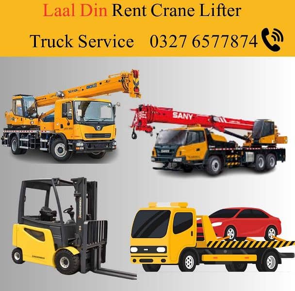 Loader truck Shehzore Crane/Goods Transport/ Home Shifting Service 11
