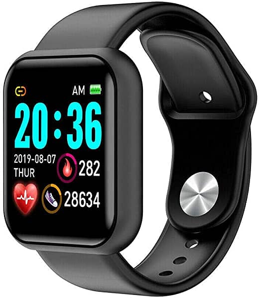 D18 Fitness Bracelet Blood Pressure Bluetooth Heart Rate Monitor 1