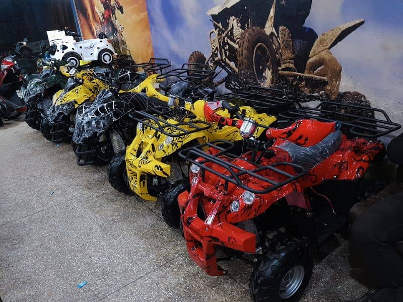 special edition  quad 4 wheels atv delivery all Pakistan 12