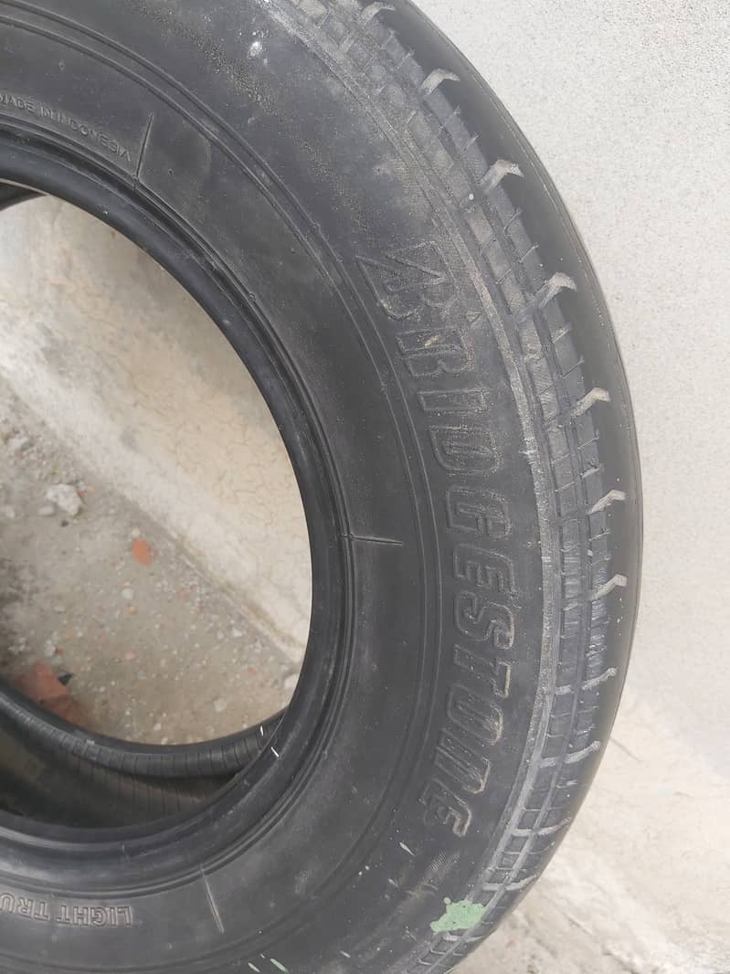 Bridgestone tyre 165/13 Indonesia made 4
