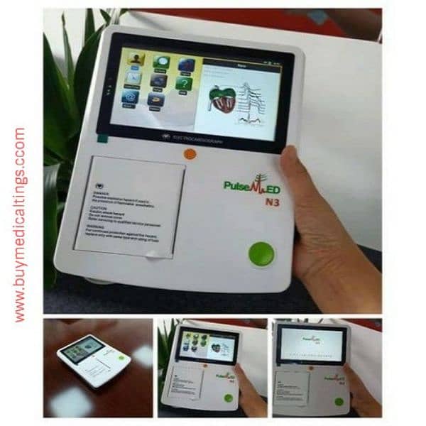 ECG MACHINE PULSEMED 3 CHANNEL - ALSEHAT 0