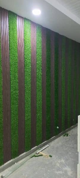 pvc panel,artificial grass,false ceiling,glass paper,wpc,wooden blinds 5