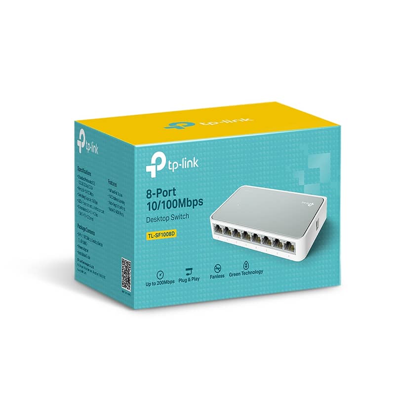 TP-Link 8-Port 10/100Mbps Desktop Switch 0