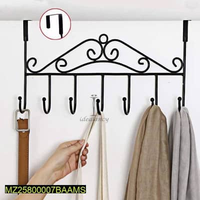 Over Door Matter Hanger stand with 7 Hooks . delivery free