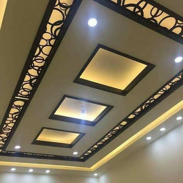 Home decoration bedroom office drawing room ceiling 6