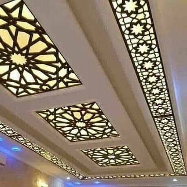 Home decoration bedroom office drawing room ceiling 8