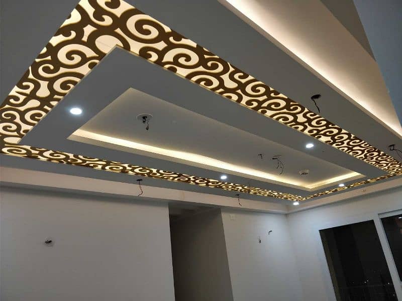 Home decoration bedroom office drawing room ceiling 9