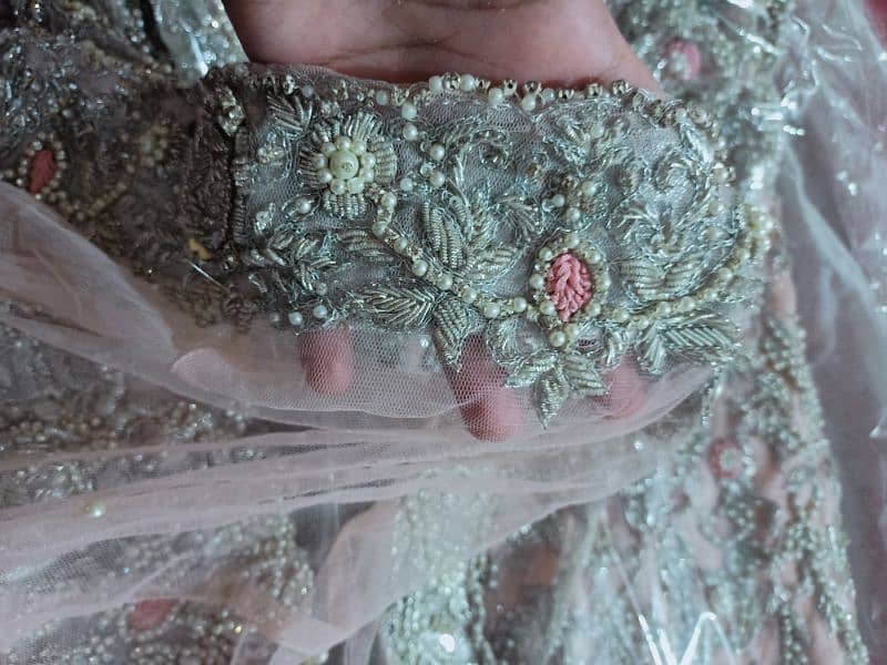 Beautiful Bridal maxi with tilla work 5