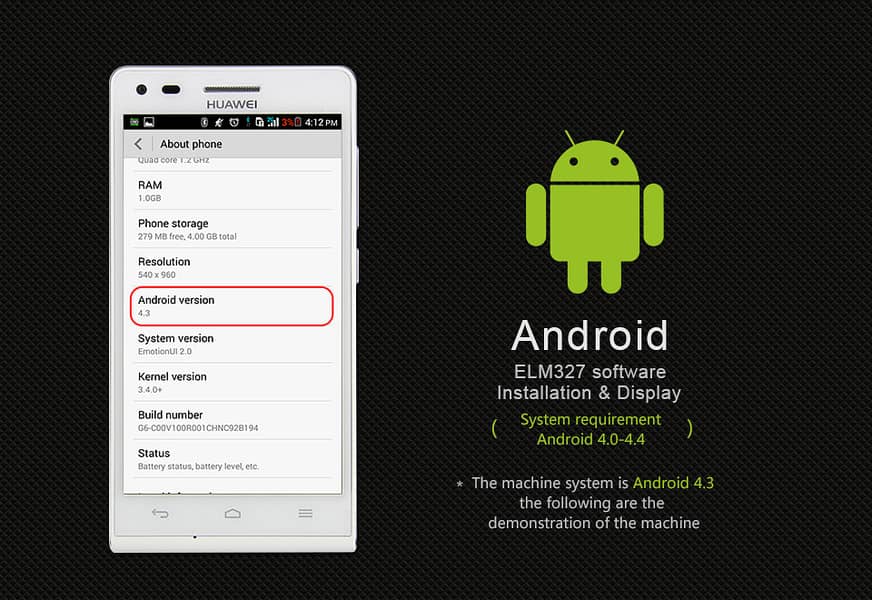 Mini Eml327 V2.1 OBD 2 Bluetooth Car Diagnostic-Tools For Android 4