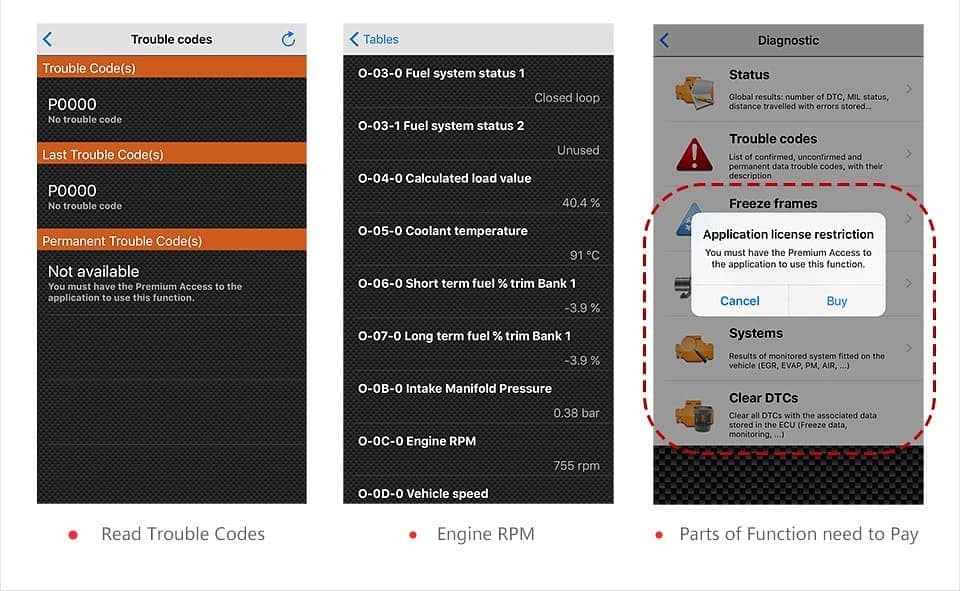 Mini Eml327 V2.1 OBD 2 Bluetooth Car Diagnostic-Tools For Android 5
