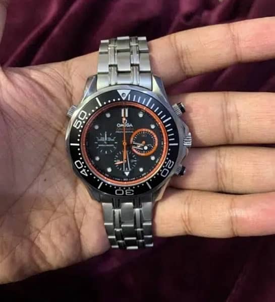 Omega Seamaster Diver ETNZ Limited Edition Watch. 1