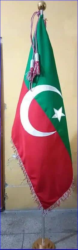 PTI flag , Size 4x6 feet = 600Rs, PTI badge from Gujranwala 14