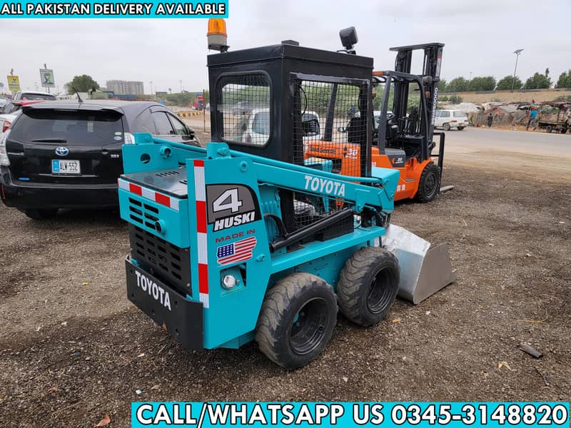 TOYOTA SDK4 Bobcat Skid Steer Mini Wheel Loader for Sale in Karachi PK 0